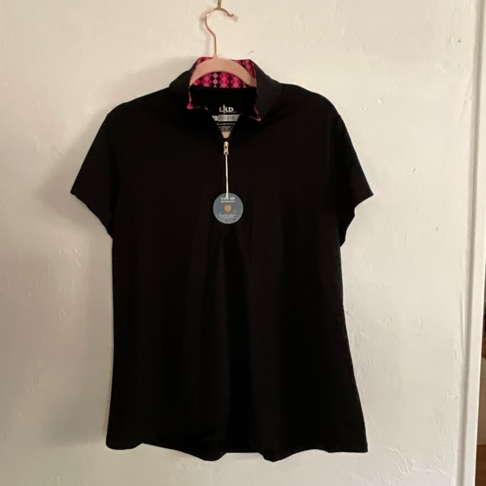 LRD Performance Quarter Zip Sun Shirt Large
